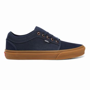 Vans Chukka Low - Miesten Skeittikengät - Sininen